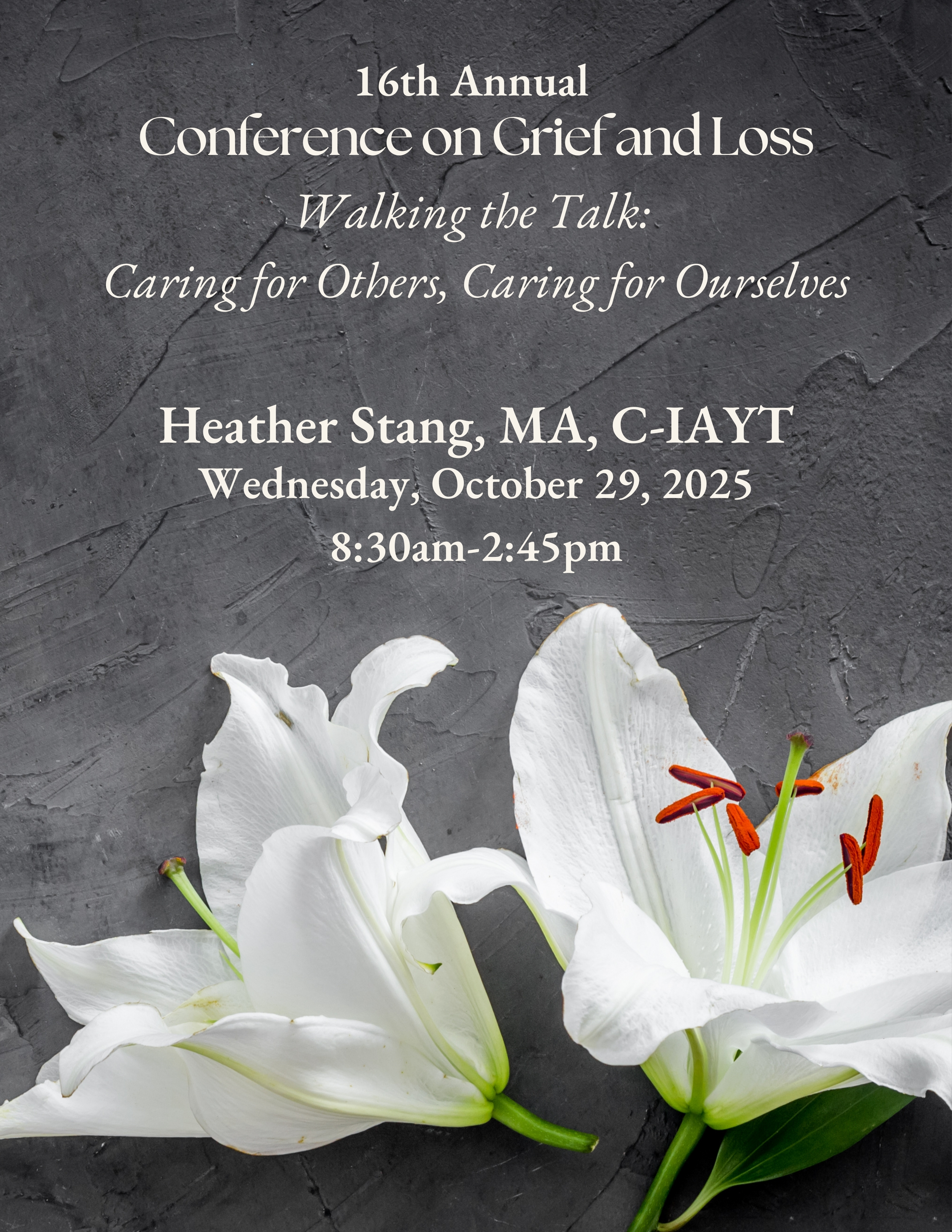 Grief Conference Flyer